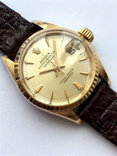 rolex donna d'oro 1973|old rolex watches for sale.